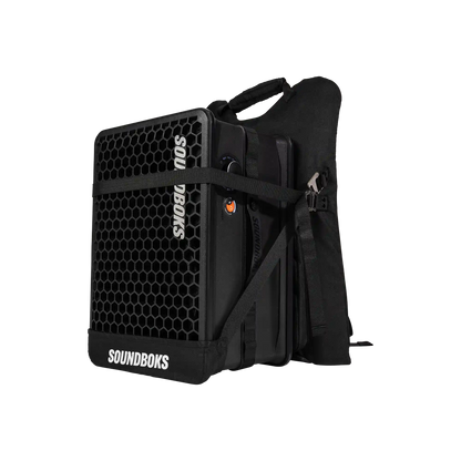 Soundboks Go in The Backpack